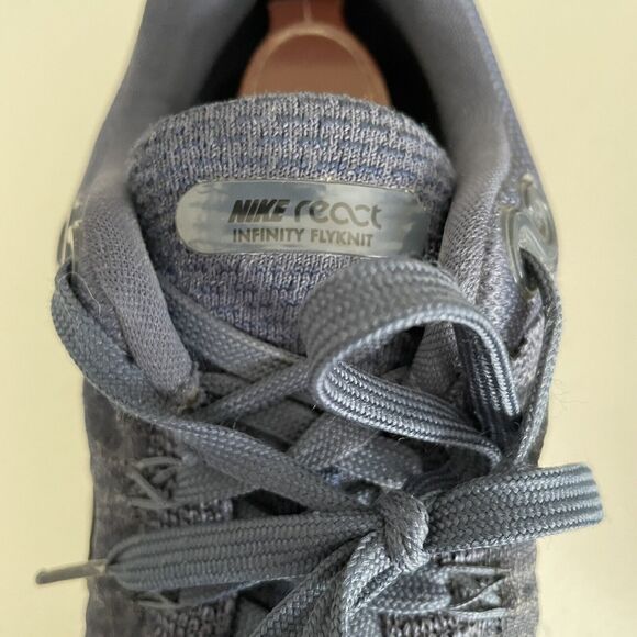 Nike React Infinity Run Flyknit 2 Blue Running Shoes Men’s 9.5 (CT2357-401) - Picture 10 of 12